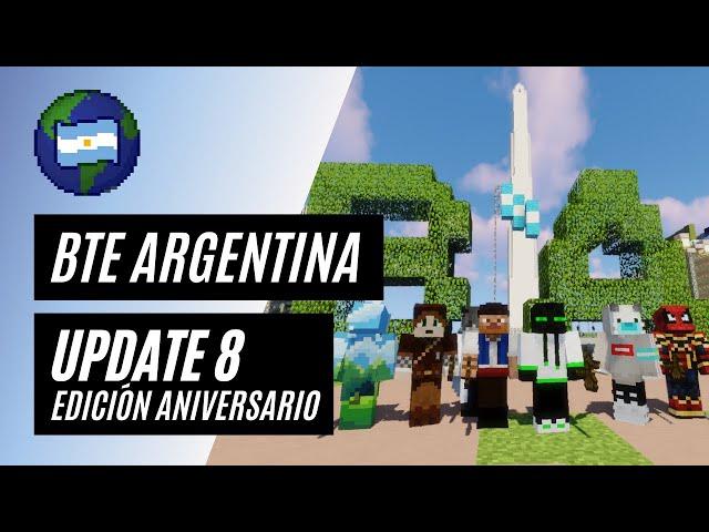 Construyendo Argentina en Minecraft Parte 8 [Edición Aniversario] - Showcase BTE Argentina