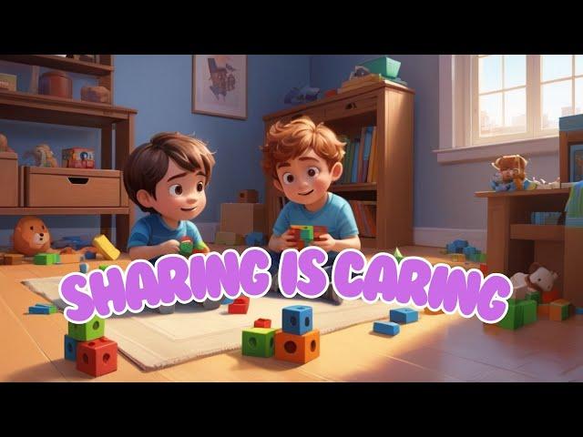 Sharing is Caring - Song for kids - SiSi Kids TV