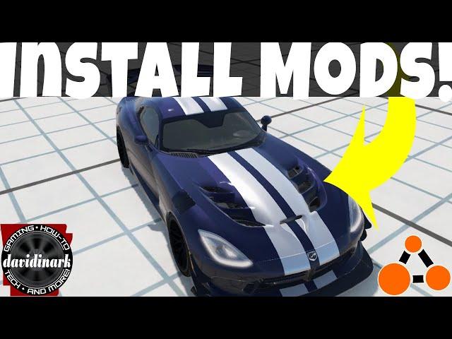 BeamNG Drive Tutorial: 5 Ways! How to INSTALL MODS in Beamng Drive