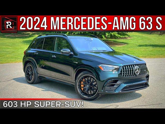 The 2024 Mercedes-AMG GLE 63 S Is A Thundering V8 Sports Car Disguised As An SUV