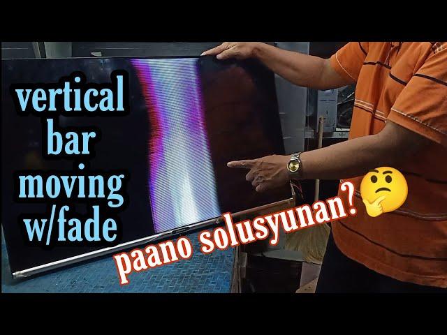 How to repair a vertical bar moving with fade...| SKYWORTH