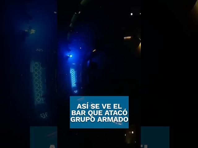 El DBar, antro donde sujetos armados dispararon contra clientes #shorts