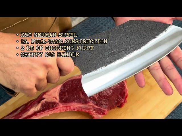  Meet the knife your meat has been fearing.