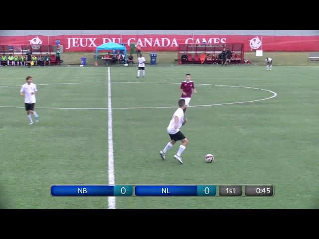 2017 Canada Summer Games - Men's Soccer - New Brunswick vs. Newfoundland