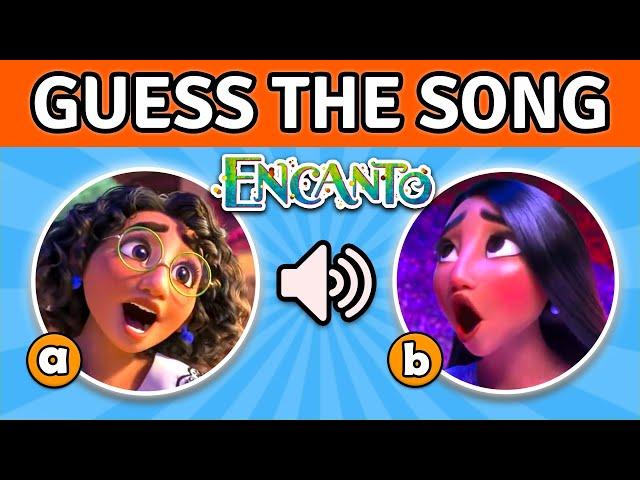 Guess the ENCANTO CHARACTER by their SONG! | Disney Song Quiz Challenge