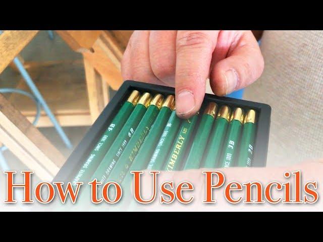 Basics #51 - How to use Graphite Pencils