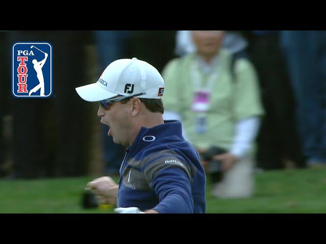 Zach Johnson’s hole out to beat Tiger Woods at 2013 Hero World Challenge