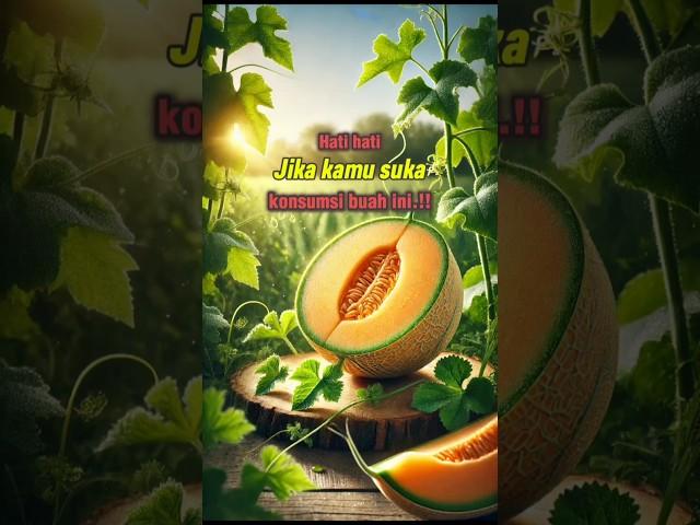 Hati-hati jika kamu suka konsumsi buah ini! #shorts #buah #melon #fakta #factsmanfaatbuah