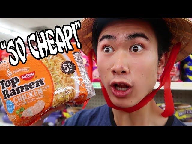 GOING TO THE DOLLAR STORE FOR THE FIRST TIME EVER | GING GING