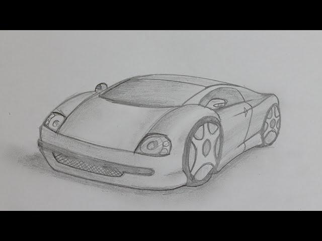 How to draw a car