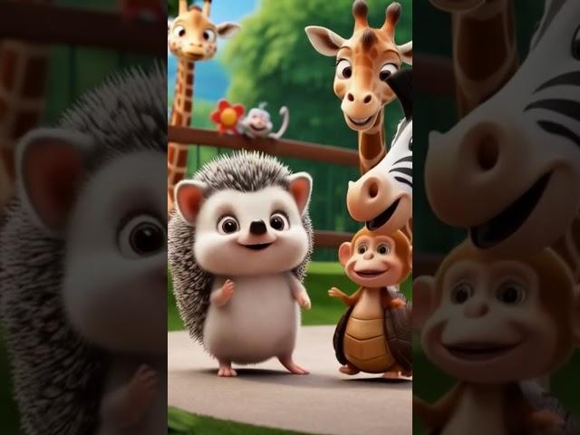 Zoo time #ai #cute #hedgehog #zoo