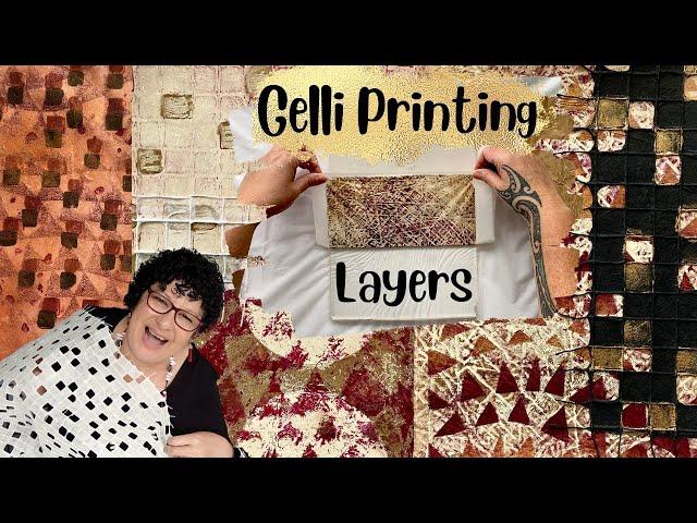 Unleashing Creativity: Exploring Multi-Layered Gelli Printing Techniques