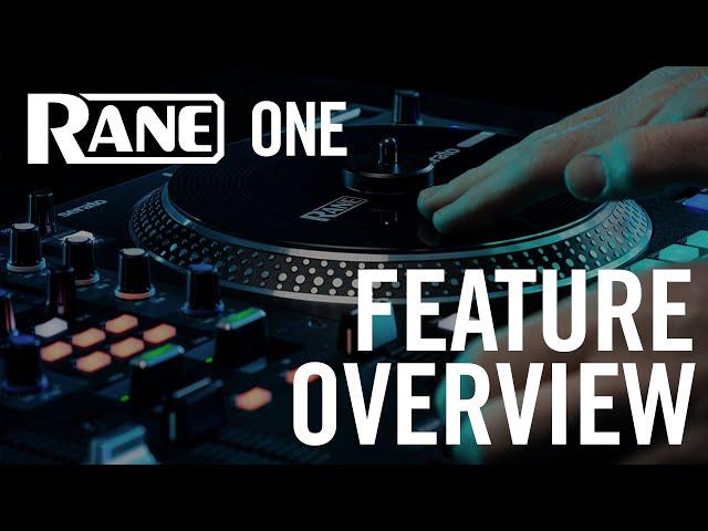 RANE ONE | Professional Motorized DJ Controller | FEATURE OVERVIEW