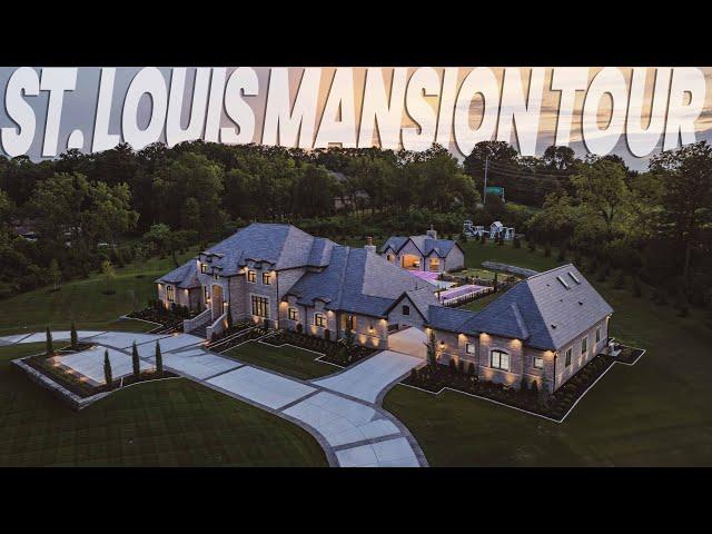 St. Louis Mansion Tour - Epic Back Yard - Multimillion Dollar Estate