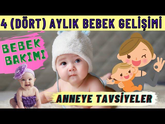 4 Aylık Bebek Gelişimi (2023)