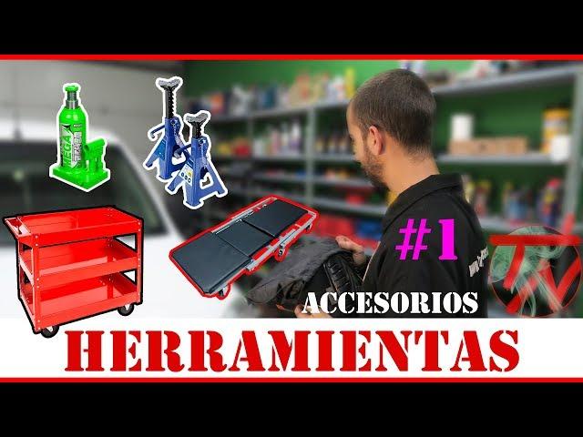 HERRAMIENTAS y ACCESORIOS que NECESITO en el TALLER ‍ #1