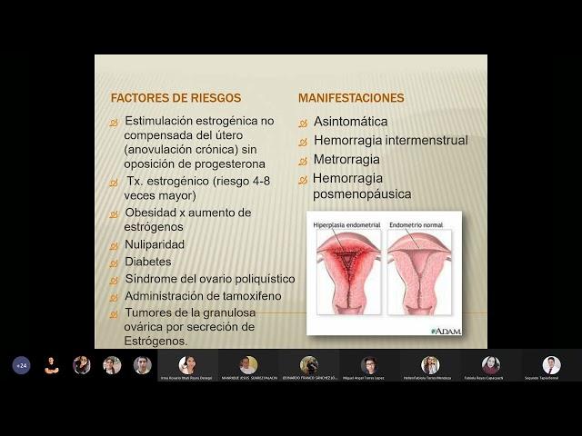 PATOLOGÍA DE ENDOMETRIO, HIPERPLASIA Y CÁNCER - Dr. Tapia 15-03-22