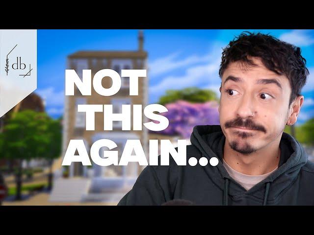 Trying THAT Build Challenge Again... | The Sims 4