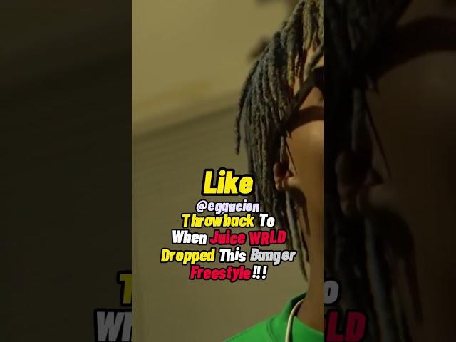 Throwback To When Juice WRLD Dropped This Creative Freestyle!