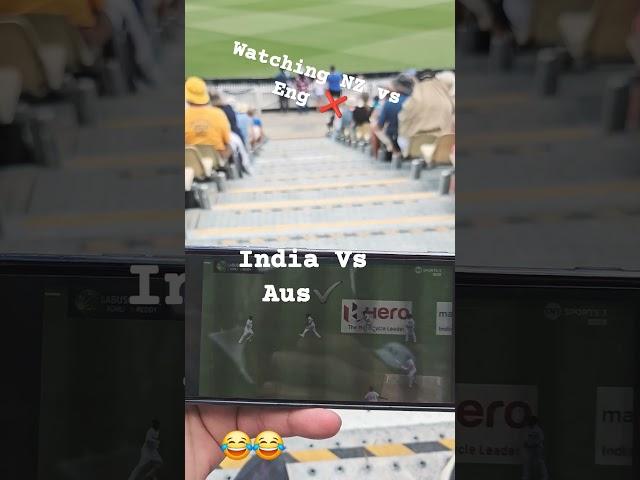 Watching NZ  Vs Eng ️     India vs Australia ️ #cricket #lovecricket #viralvideo #trending #india