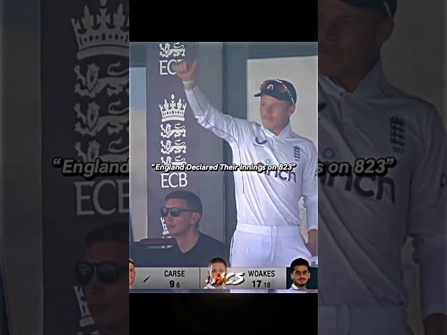 England Had Some Mercy For Pakistan...️