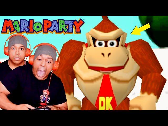 PLAYING THE FIRST MARIO PARTY FOR THE FIRST TIME!! [MARIO PARTY] [N64] DONKEY A PROBLEM!!