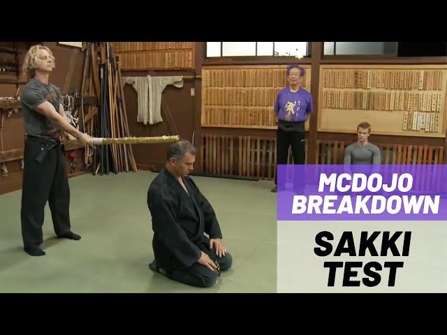 McDojo Breakdown: Sakki Test