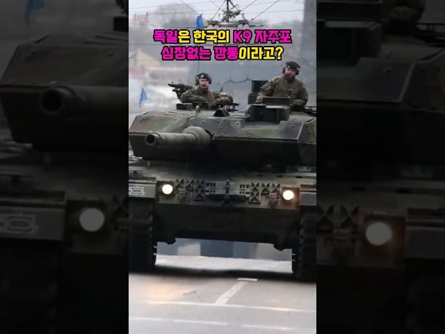 한국 K9 자주포, 심장없는 깡통이라는 독일