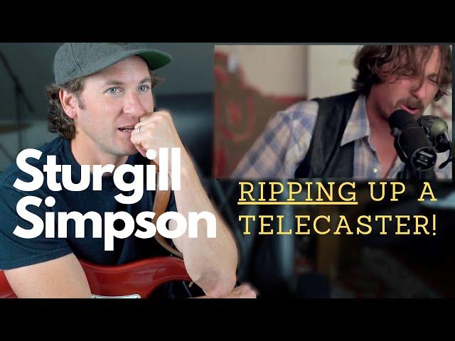 Guitar Teacher REACTS: Sunday Valley (STURGILL SIMPSON) "Never Go To Town Again" | LIVE 2011