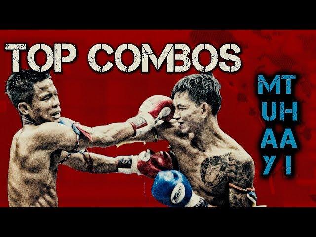 Top 10 Muay Thai punching combos | Thai Boxing at home