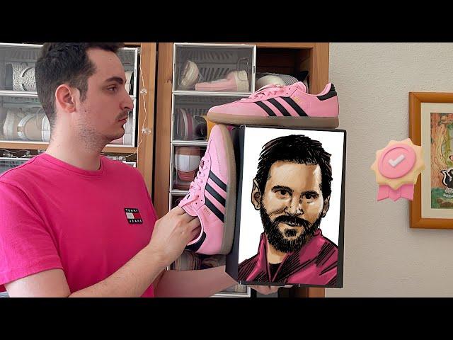 REVIEW ADIDAS SAMBA INTER MIAMI MESSI PINK