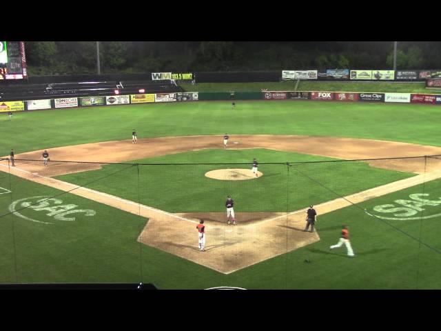 JJ Wesley scores on a wild pitch vs Carson-Newman (May 1, 2016)