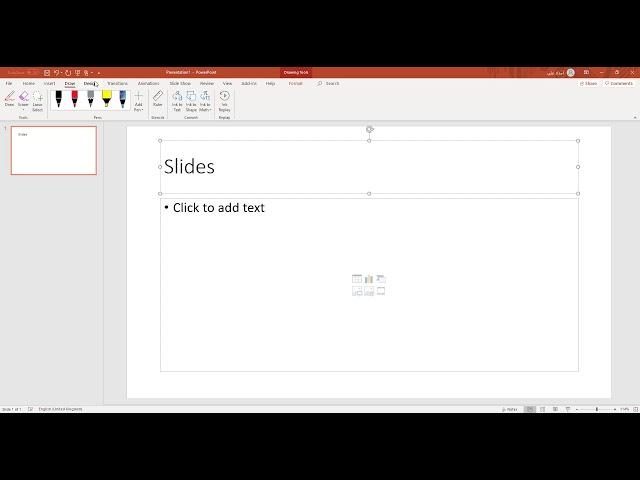 Intro to PowerPoint