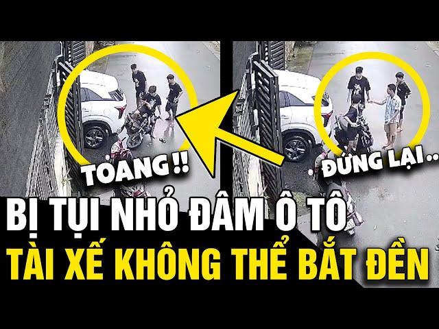 Vừa mua ô tô về đã bị tụi trẻ 'ĐÂM VÀO ĐÍT' xem camera tài xế 'KHÔNG THỂ BẮT ĐỀN' | Tin Nhanh 3 Phút