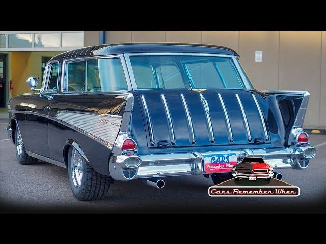 1957 Chevrolet Nomad Restomod FOR SALE Ram Jet 502 Crate Engine