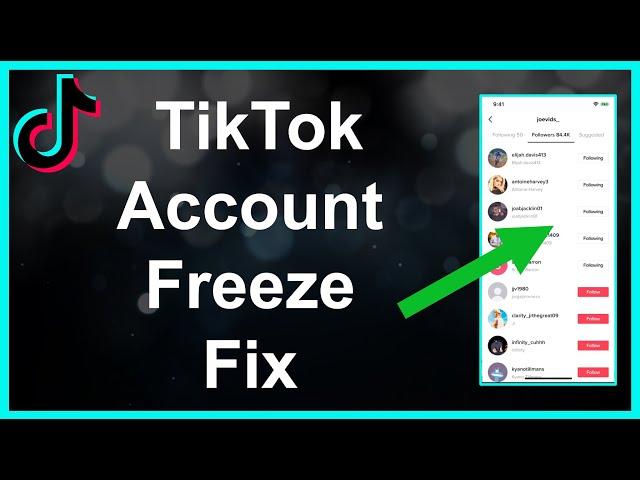 How To Fix TikTok Account Freeze