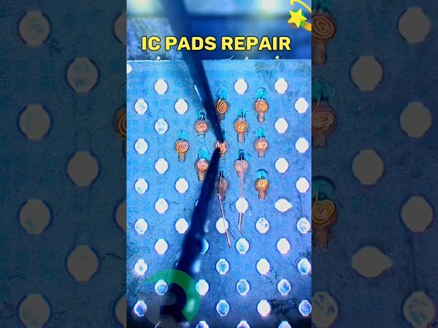 ic pads Repair fast trick #smartphone #gsmrakesh