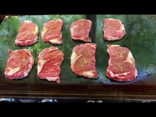 Blackstone Griddle - Diner Style Seared Ribeye Steaks TAKE TWO - Everyday BBQ