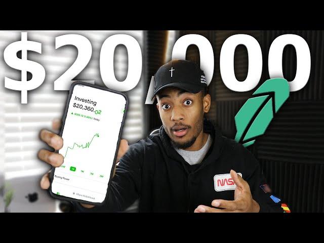 I Built a $20,000 Robinhood Portfolio from SCRATCH