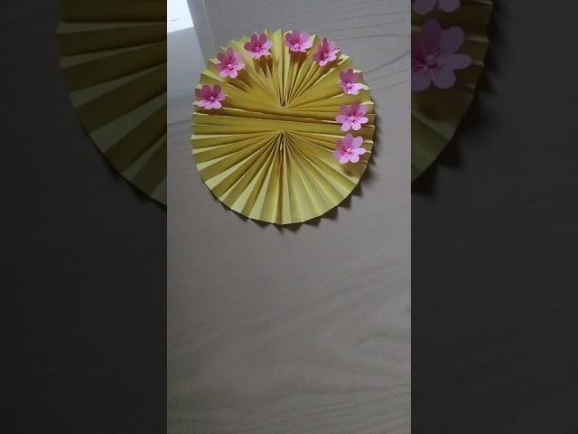 Beautiful paper wall hanging#youtubeshort #shorts#viralvideo #viralshorts #sp unique creator