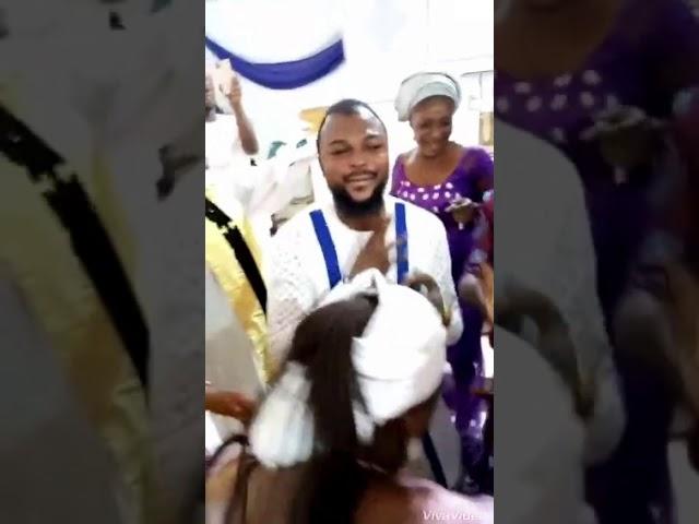 KOLAWOLE AJEYEMI TOYIN ABRAHAMs HUSBAND DANCE