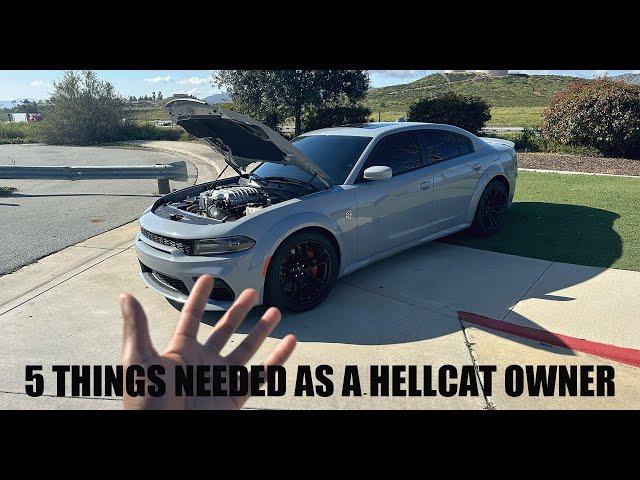 5 THINGS EVERY HELLCAT OWNER SHOULD DO.. **MUST WATCH**