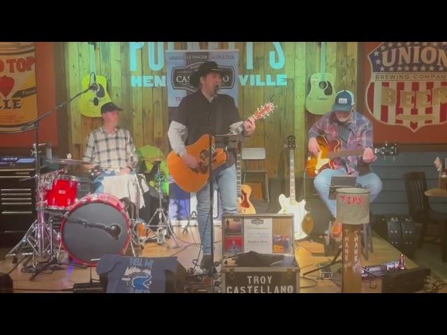 Troy Castellano Trio – Live Original Acoustic Country Singer Songwriter