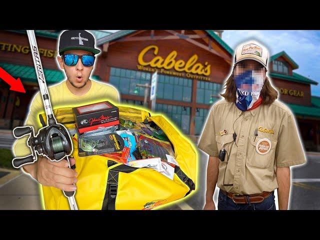 Cabela's Employee Picks my FISHING GEAR!! ($500)