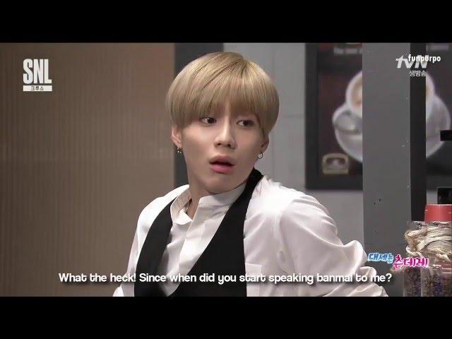 [ENG] 160227 Taemin SNL Korea - [Tsundere Cafe] part 1