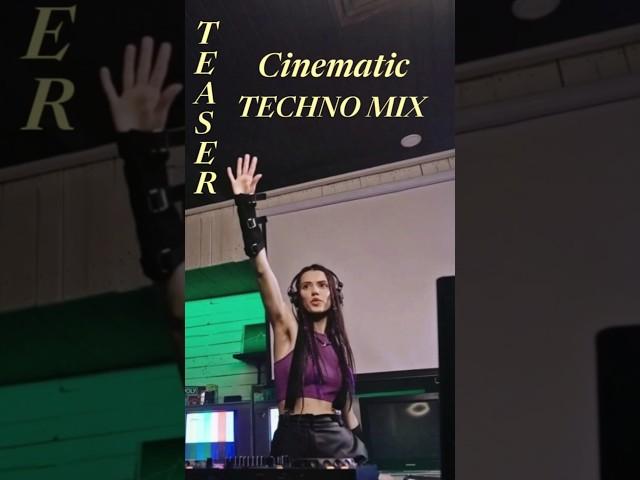 Teaser ️movie-like Techno mix by Tasha Storm Watch Full  #melodictechno #minimaltechno #dancemusic