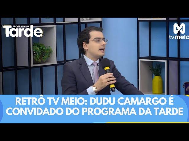 Retrô TV Meio: Dudu Camargo é convidado do Programa Da Tarde