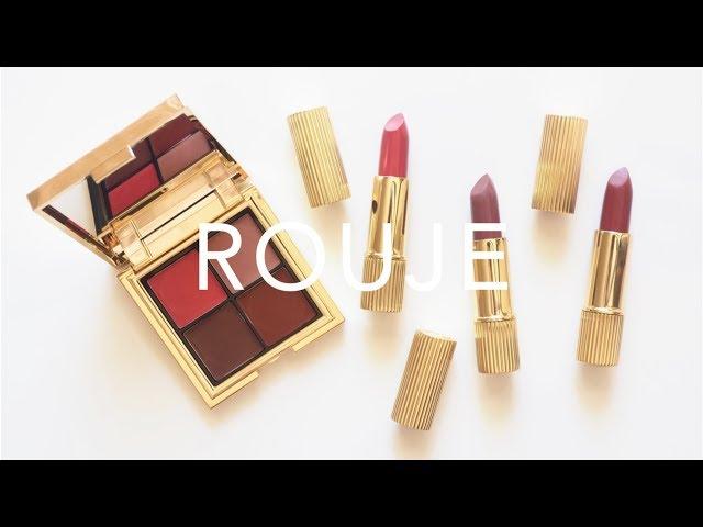 Le Rouje de Paris | Jeanne Damas Lipstick and Palette Review