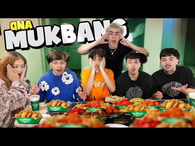 MUKBANG QNA Ft Wendy Ortiz | Santea |Itzmegab3 | Zavala | EdwinRg