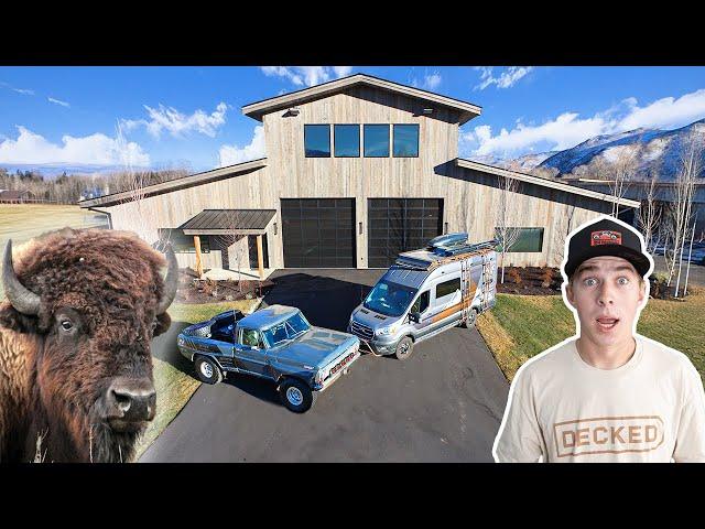 DIY Barn Got OUT OF CONTROL | Buffalo, Trophy Trucks, Ranchin